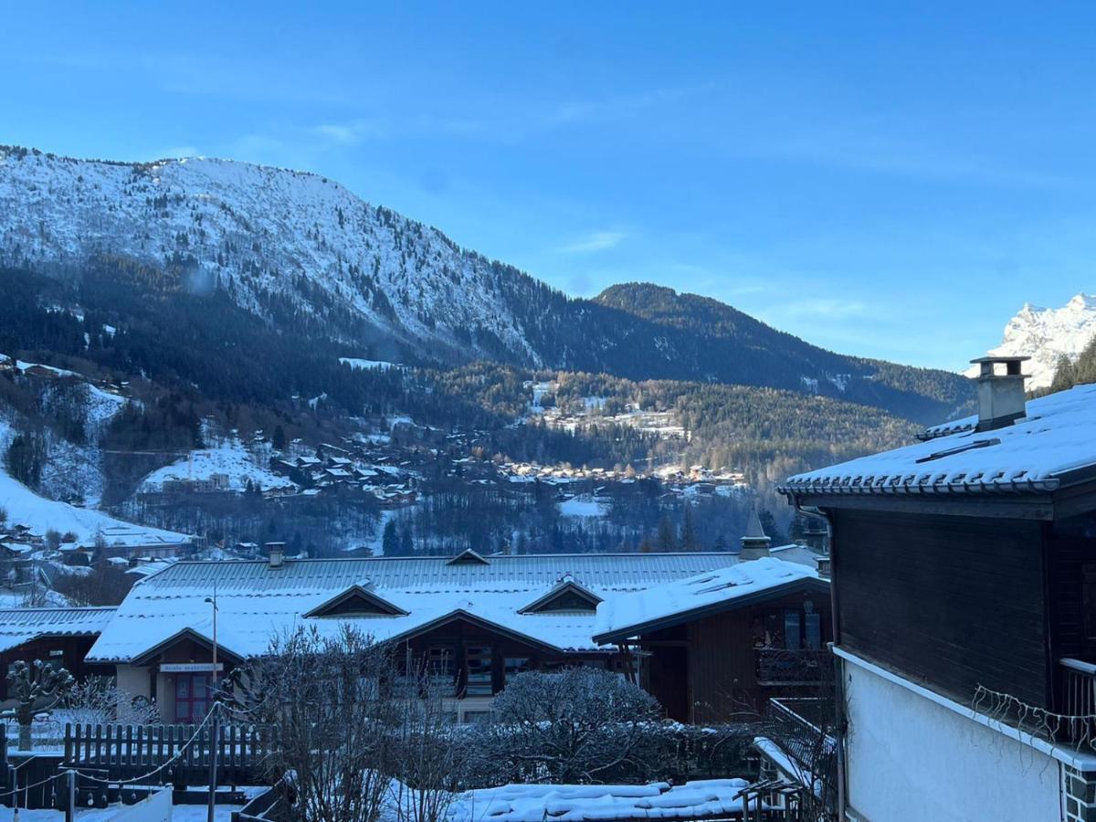 Appartement 2Pieces Hyper Centre Les Houches, Proche Chamonix المظهر الخارجي الصورة